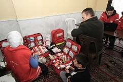 The Red Cross continues to respond to needs in Syria